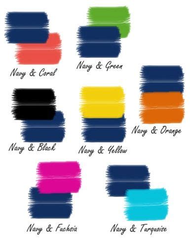 navy blue partner color